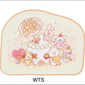 BTS BT21 Sweet Magic Kuji Characters Rug Mat